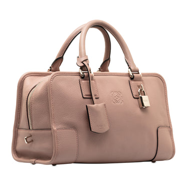 Pink LOEWE Amazona 28 Handbag - Designer Revival