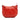 Red Bottega Veneta Nappa and Patent Intrecciato Crossbody