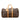 Brown Louis Vuitton Monogram Keepall 50 Travel Bag