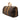 Brown Louis Vuitton Monogram Keepall Bandouliere 55 Travel Bag