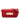 Red Fendi Leather 3Baguette Shoulder Bag