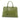 Green Prada Large Saffiano Lux Promenade Satchel