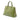 Green Prada Large Saffiano Lux Promenade Satchel
