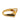 Gold Gucci Gold Plated GUCCI Letter Ring - Designer Revival