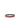 Red Hermès Narrow Enamel Calech Bangle 65 Costume Bracelet