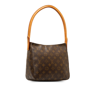 Brown Louis Vuitton Monogram Looping MM Shoulder Bag