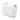 White Chanel Mini Rectangular Quilted Lambskin Heart Charms Flap Crossbody Bag