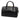 Black Saint Laurent Baby Leather Classic Duffle Satchel
