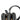 Black Celine Large Trio Crossbody Bag - Designer Revival