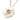 Gold Chanel Gold Plated CC Camellia Pendant Necklace