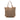Tan Gucci GG Canvas Craft Tote