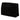 Black Chanel Small CC Quilted Suede Chain Crossbody