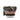 Brown Burberry Mini Mega Check Canvas Camouflage Ashby Tassel Bucket Bag