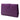 Purple Saint Laurent Textured Leather Chyc Ligne Clutch