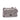 Silver Dior Patent Microcannage Diorama Crossbody Bag