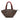 Brown Gucci GG Canvas Web Tote