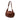 Brown Saint Laurent Leather Nadja Rose Petal Shoulder Bag