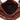 Brown Saint Laurent Leather Nadja Rose Petal Shoulder Bag
