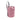 Pink Chanel Printed Canvas Coco Beach Drawstring Sling Bag