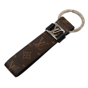 Brown Louis Vuitton Monogram Dragonne Key Chain - Designer Revival