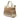 Beige Gucci GG Canvas Web Mayfair Satchel
