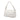 White Chanel Glazed Calfskin On The Road Flap Shoulder Bag