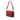 Red Prada Bicolor Saffiano Sound Lock Shoulder Bag