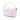 Pink Fendi Mini Zucca Embossed Velvet Baguette Satchel