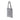 Black Prada Satin Crystal Embellished Chain Flat Tote Satchel