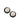 Black Chanel CC Resin Strass Round Clip On Earrings