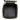 Black Dior Micro Patent Cannage Lady Dior Cube Pouch Clutch Bag
