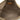 Beige Fendi Zucchino Canvas Oyster Shoulder Bag