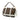 Brown Fendi Zucca Glazed Fabric Cage Baguette Satchel