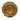 Gold Chanel CC Gold Plated Round Clip on Earrings