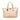 Gold Gucci GG Canvas Web Tote