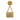 Gold Chanel CC Quilted Flap Bag Brooch - Designer Revival