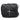 Black Prada Tessuto Zip Buckle Messenger Bag