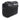 Black Prada Tessuto Zip Buckle Messenger Bag - Designer Revival