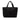 Black Saint Laurent Nylon Puffer Tote - Designer Revival