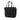 Black Fendi Mini Zucchino Canvas Handbag