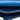 Blue Prada Saffiano Turn Lock Wallet on Strap Crossbody Bag