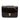 Brown Saint Laurent Croc Embossed Leather Tuc Chain Shoulder Bag
