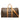 Brown Louis Vuitton Monogram Keepall Bandouliere 55 Travel Bag