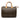 Brown Louis Vuitton Monogram Speedy 30 Boston Bag