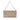 Brown Chanel Pony Hair Logo Chain Pochette Handbag