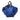 Blue LOEWE Small Bicolor Calfskin Can't Take It Hammock Bag Satchel