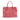 Pink Prada Medium Saffiano Lux Galleria Double Zip Satchel