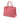 Pink Prada Medium Saffiano Lux Galleria Double Zip Satchel