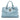 Blue Bottega Veneta Small Nappa Intrecciato Roma Satchel