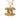 Gold Chanel CC Gold Plated Quilted Pendant Necklace